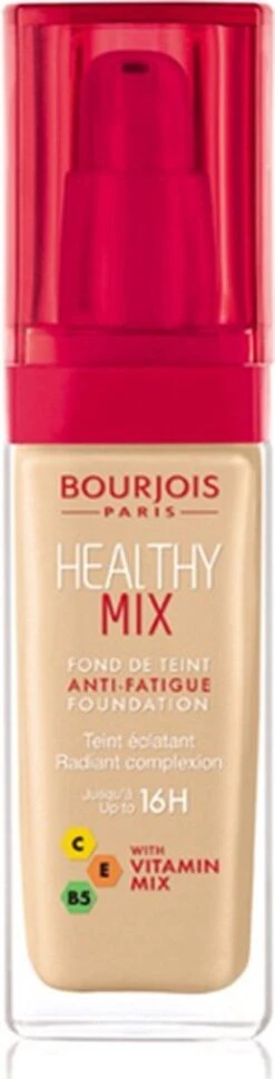 Bourjois Healthy Mix Foundation - 51 Light Vanilla -Cosmetica Korting Winkel 306x1200