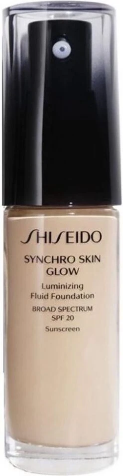 Shiseido Synchro Skin Glow Luminizing Fluid Foundation - N3 Neutral - 30 Ml - Foundation -Cosmetica Korting Winkel 311x1200 4