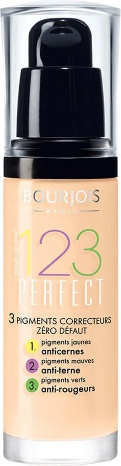 Bourjois 123 Perfect Foundation 051 Rose Vanilla -Cosmetica Korting Winkel 313x1200 1