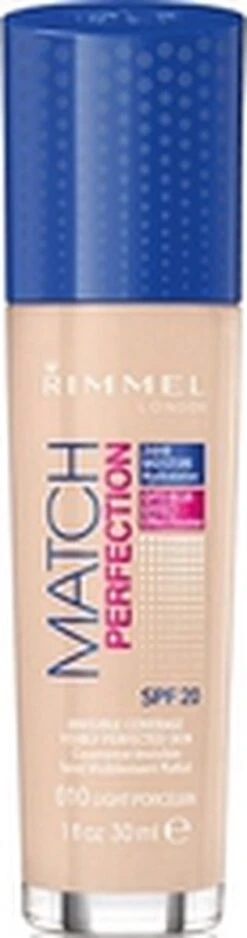 Rimmel London Match Perfection Foundation 103 True Ivory -Cosmetica Korting Winkel 316x1200 8
