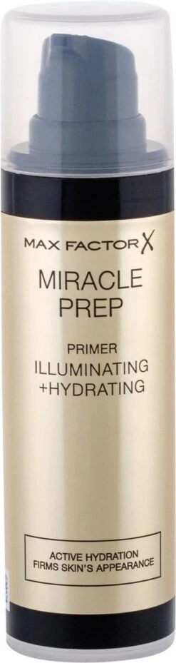 Max Factor Miracle Prep Primer Illuminating & Hydrating - 000 Transparant - 30 Ml -Cosmetica Korting Winkel 319x1200 2