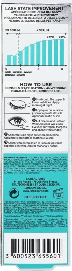 L'Oréal Paris Clinically Proven Wimperserum - 2 Ml -Cosmetica Korting Winkel 322x1200 5