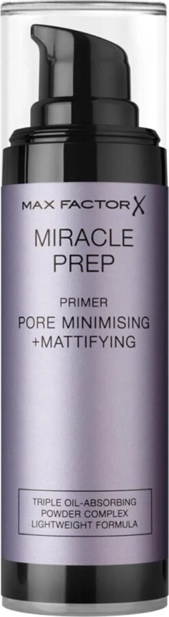 Max Factor Miracle Prep Primer Pore Minimising & Mattifying - 30 Ml -Cosmetica Korting Winkel 330x1200 3