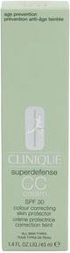 Clinique Superdefense CC Cream SPF30 - 04 Medium - CC Cream - 40 Ml 20 Clinique Superdefense CC Cream SPF30 - 04 Medium - CC Cream - 40 Ml -Cosmetica Korting Winkel 334x1200 5
