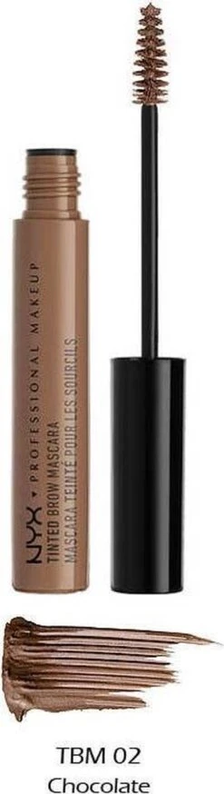 NYX Professional Makeup Tinted Brow Mascara - Chocolate TBM02 - Wenkbrauwgel 14 NYX Professional Makeup Tinted Brow Mascara - Chocolate TBM02 - Wenkbrauwgel -Cosmetica Korting Winkel 339x1200 8