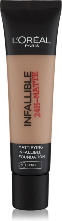 L’Oréal Paris Infallible Matte Foundation - 30 Honey -Cosmetica Korting Winkel 340x1200