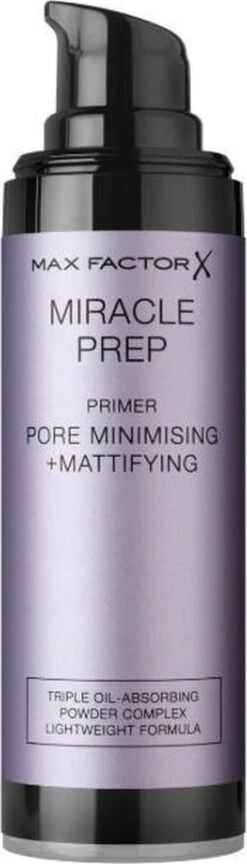 Max Factor Miracle Prep Primer Pore Minimising & Mattifying - 30 Ml -Cosmetica Korting Winkel 343x1200