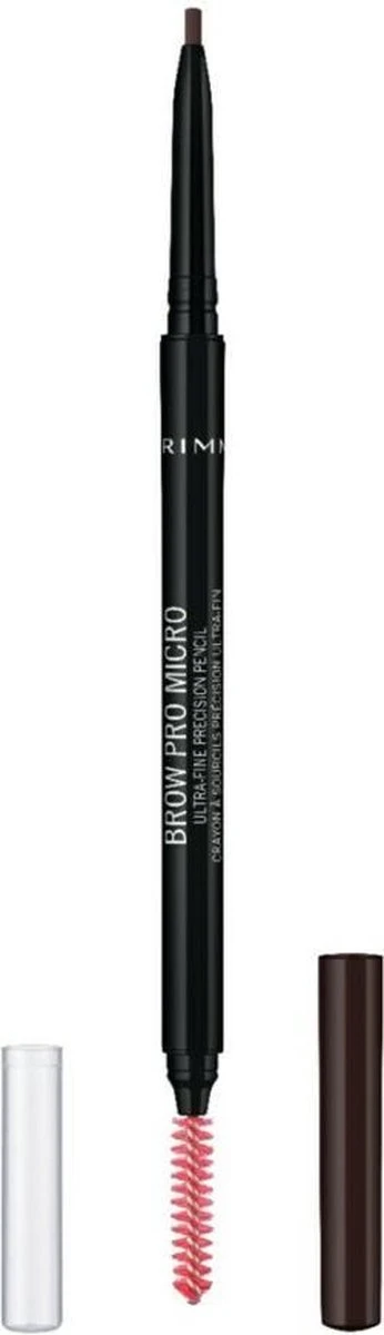 Rimmel London Brow Pro Micro Wenkbrauwpotlood - 003 Dark Brown 6 Rimmel London Brow Pro Micro Wenkbrauwpotlood - 003 Dark Brown - Afbeelding 4