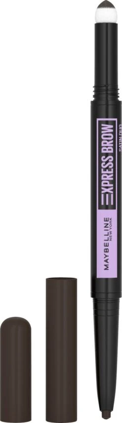 Maybelline Express Brow Duo Wenkbrauwpotlood - 05 Black Brown 23 Maybelline Express Brow Duo Wenkbrauwpotlood - 05 Black Brown -Cosmetica Korting Winkel 347x1200 6