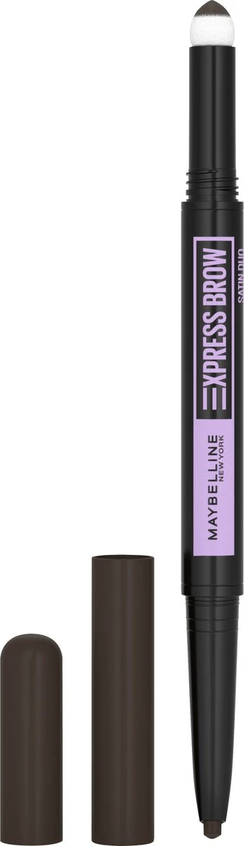 Maybelline Express Brow Duo Wenkbrauwpotlood - 05 Black Brown 6 Maybelline Express Brow Duo Wenkbrauwpotlood - 05 Black Brown - Afbeelding 4