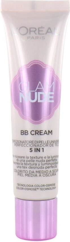 L'Oréal Glam Nude BB Cream - Medium To Dark Skin -Cosmetica Korting Winkel 350x1200 1
