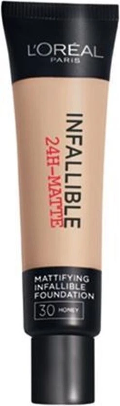 L’Oréal Paris Infallible Matte Foundation - 30 Honey -Cosmetica Korting Winkel 355x1200