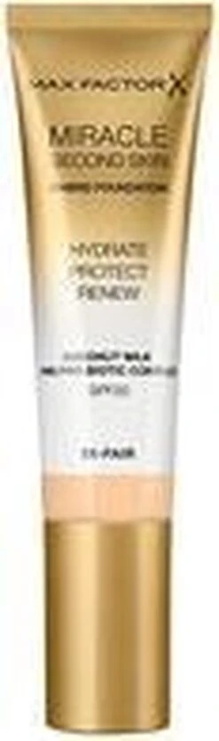 Max Factor Miracle Second Skin Foundation - 05 Medium -Cosmetica Korting Winkel 356x1200 1