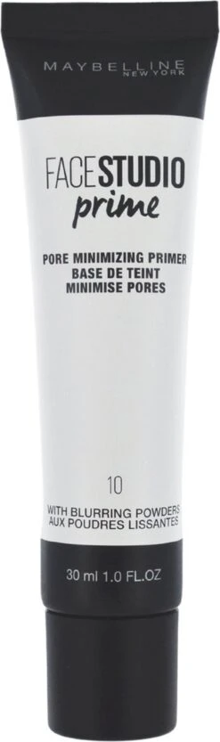 Maybelline Face Studio Prime - 10 Pore Minimizing Primer 18 Maybelline Face Studio Prime - 10 Pore Minimizing Primer -Cosmetica Korting Winkel 356x1200