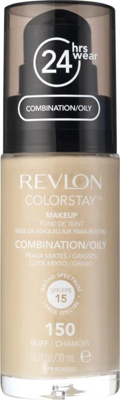Revlon Colorstay Foundation With Pump Oily Skin - 150 Buff -Cosmetica Korting Winkel 360x1200 6