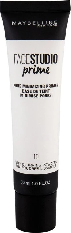 Maybelline Face Studio Prime - 10 Pore Minimizing Primer 25 Maybelline Face Studio Prime - 10 Pore Minimizing Primer -Cosmetica Korting Winkel 367x1200