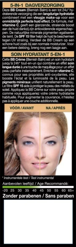 Garnier SkinActive - BB Cream Classic Light 5-in-1 Dagverzorging - 50ml - Getinte Dagcrème -Cosmetica Korting Winkel 371x1200 3