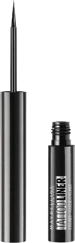 Maybelline New York Tattoo Studio Tattoo Liner - Liquid Ink - 710 Inked Black – Zwart - Ultra Langhoudende Liquid Eyeliner 36 Maybelline New York Tattoo Studio Tattoo Liner - Liquid Ink - 710 Inked Black – Zwart - Ultra Langhoudende Liquid Eyeliner -Cosmetica Korting Winkel 373x1200 10