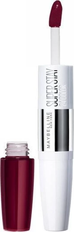 Maybelline SuperStay 24H Lipstick - 835 Timeless Crimson 8 Maybelline SuperStay 24H Lipstick - 835 Timeless Crimson -Cosmetica Korting Winkel 383x1200 2