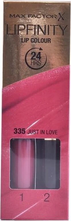 Max Factor Lipfinity Lip Colour Lippenstift - 335 Just In Love -Cosmetica Korting Winkel 389x1200 11