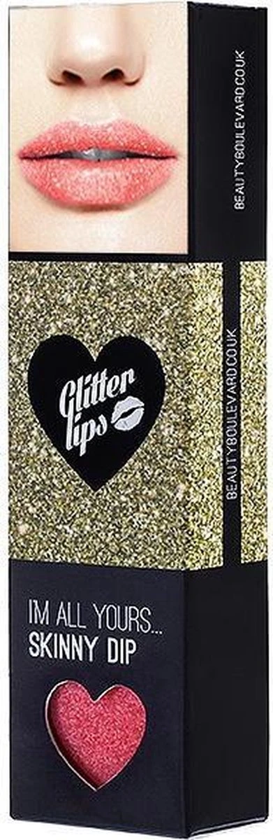 Beauty Blvd Glitter Lips Skinny Dip 3 Piece Gift Set: Gloss Bond 3.5ml - Glitter 3g - Lip Brush 7 Beauty Blvd Glitter Lips Skinny Dip 3 Piece Gift Set: Gloss Bond 3.5ml - Glitter 3g - Lip Brush - Afbeelding 5