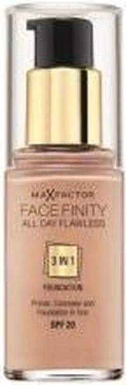 Max Factor Facefinity All Day Flawless 3-in-1 Liquid Foundation - 077 Soft Honey -Cosmetica Korting Winkel 394x1200