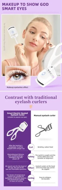 BeautyTech Elektrische Wimperkruller/Wimperkrultang - Wit - Oplaadbaar - Beauty - Verzorging - Make Up 15 BeautyTech Elektrische Wimperkruller/Wimperkrultang - Wit - Oplaadbaar - Beauty - Verzorging - Make Up -Cosmetica Korting Winkel 397x1200 5