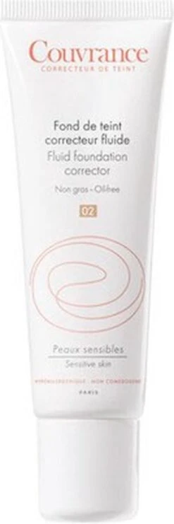 Avene Couvrance Fluid Foundation Corrector SPF20 30ml -Cosmetica Korting Winkel 400x1200 2
