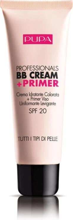 Pupa Milano Professionals BB Cream + Primer - Nude 001 -Cosmetica Korting Winkel 400x1200 5