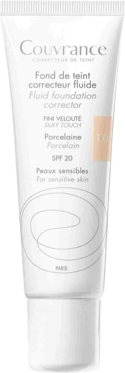 Avene Couvrance Fluid Foundation Corrector SPF20 30ml -Cosmetica Korting Winkel 403x1200 1