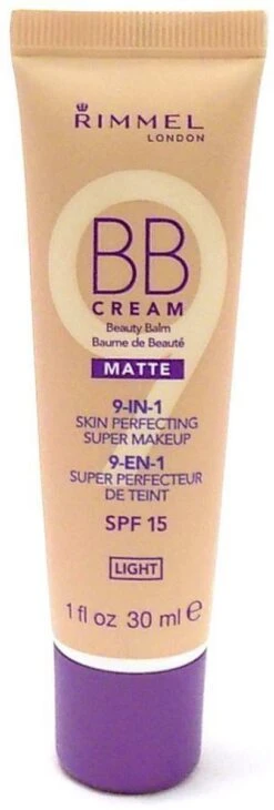 Rimmel London BB Cream 9-in-1 Matte Skin Perfecting Super Makeup - Light - BB Cream -Cosmetica Korting Winkel 406x1200 2