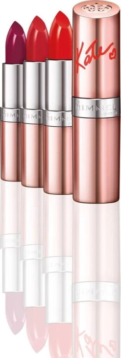 Rimmel London Lasting Finish BY KATE 15th Anniversary - 52 Idol Red - Lipstick -Cosmetica Korting Winkel 408x1200 1