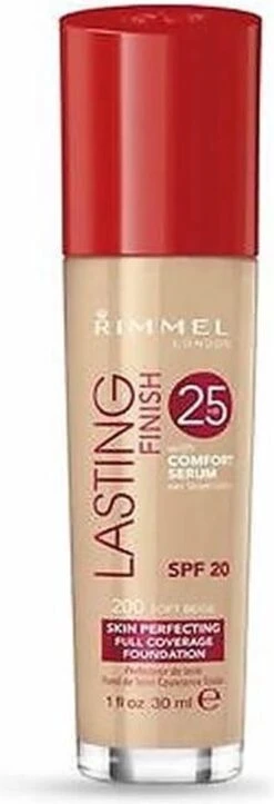 Rimmel London Lasting Finish Foundation - 200 Soft Beige -Cosmetica Korting Winkel 410x1200 2