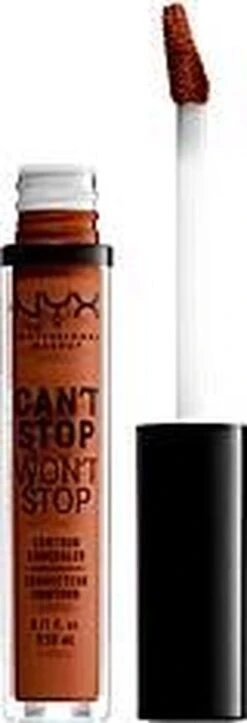 NYX Professional Makeup - Can't Stop Won't Stop Concealer - Mocha -Cosmetica Korting Winkel 410x1200