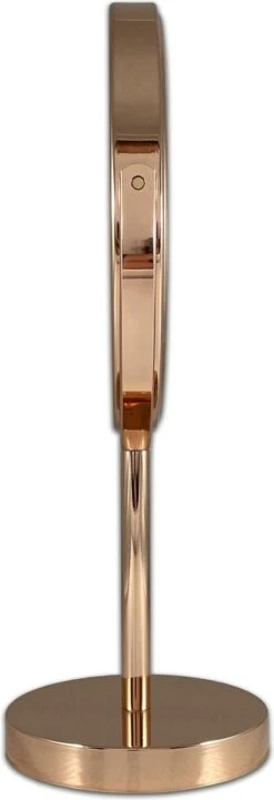 Metalen Make-up Spiegel Rosé Goud/Goud - 10x Vergroting 18cmØ -Cosmetica Korting Winkel 411x1200 9