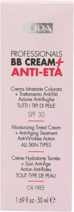 PUPA Milano Pupa Professionals BB Creme Anti-Eta SPF30 002 Sand -Cosmetica Korting Winkel 418x1200 6