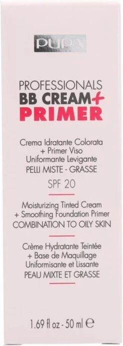 Pupa Milano BB Cream + Primer For Combination To Oily Skin - 001 Nude 30 Pupa Milano BB Cream + Primer For Combination To Oily Skin - 001 Nude -Cosmetica Korting Winkel 427x1200 2