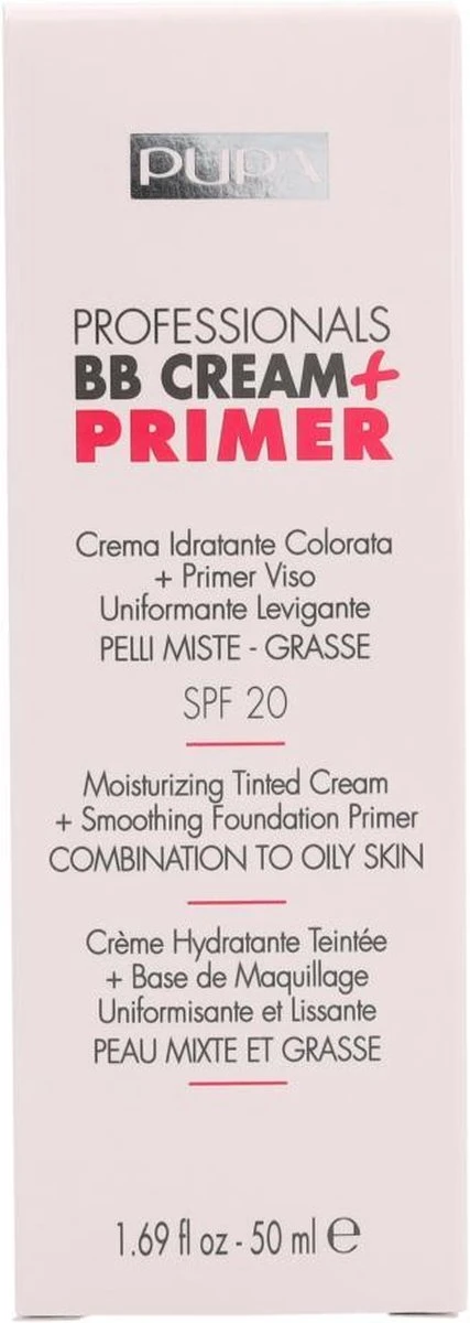 Pupa Milano BB Cream + Primer For Combination To Oily Skin - 001 Nude 16 Pupa Milano BB Cream + Primer For Combination To Oily Skin - 001 Nude - Afbeelding 14