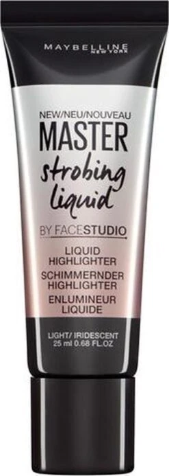 Maybelline Master Strobing Liquid - 100 Light -Cosmetica Korting Winkel 428x1200 2