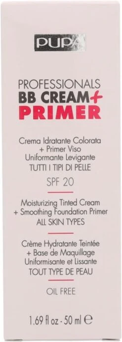 Pupa Milano Professionals BB Cream + Primer - Nude 001 -Cosmetica Korting Winkel 429x1200 2