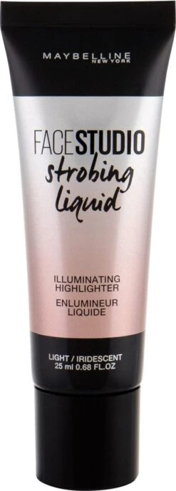 Maybelline Master Strobing Liquid - 100 Light -Cosmetica Korting Winkel 430x1200 1