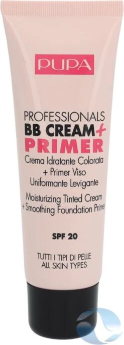 Pupa Milano Professionals BB Cream + Primer - 002 Sand -Cosmetica Korting Winkel 434x1200