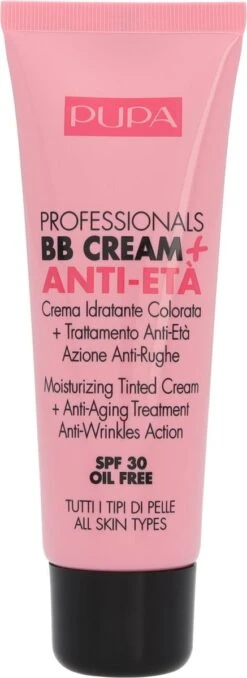 Pupa Milano Professionals BB Cream + Anti-Eta - 001 Nude -Cosmetica Korting Winkel 437x1200 3