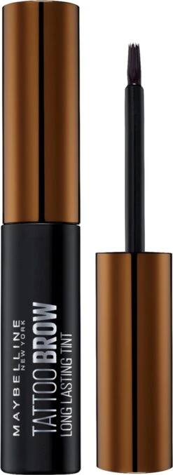 Maybelline New York Tattoo Brow Peel-Off Wenkbrauwgel - 2 Medium Brown - Bruin -Cosmetica Korting Winkel 438x1200 13