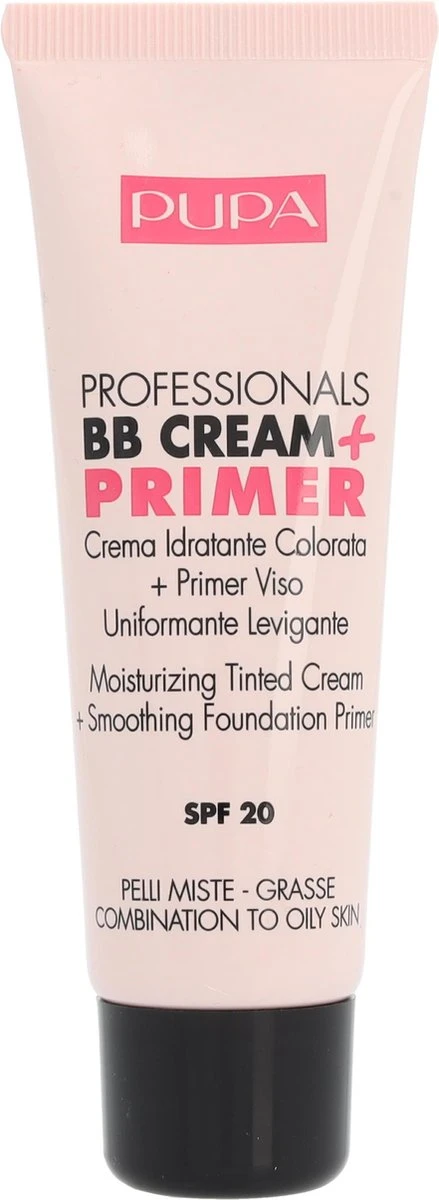 Pupa Milano BB Cream + Primer For Combination To Oily Skin - 001 Nude 8 Pupa Milano BB Cream + Primer For Combination To Oily Skin - 001 Nude - Afbeelding 6