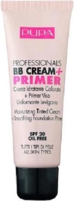 Pupa Milano Professionals BB Cream + Primer - Nude 001 -Cosmetica Korting Winkel 444x1200 2