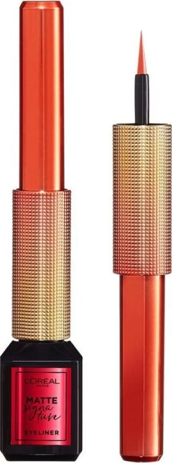 L’Oréal Paris Paris Electric Nights Superliner Matte Signature Eyeliner - Limited Edition – 11 Red Signature – Rood -Cosmetica Korting Winkel 447x1200 4