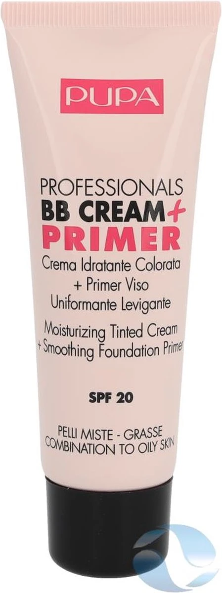 Pupa Milano BB Cream + Primer For Combination To Oily Skin - 001 Nude 4 Pupa Milano BB Cream + Primer For Combination To Oily Skin - 001 Nude - Afbeelding 2