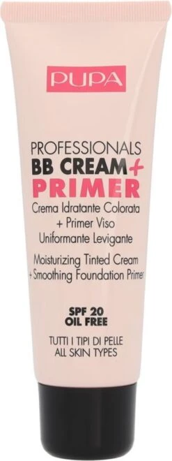 Pupa Milano Professionals BB Cream + Primer - 002 Sand -Cosmetica Korting Winkel 449x1200 3