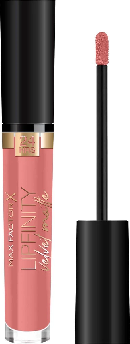 Max Factor Lipfinity Velvet Matte Lippenstift - 030 Cool Coral Rood 14 Max Factor Lipfinity Velvet Matte Lippenstift - 030 Cool Coral Rood - Afbeelding 12